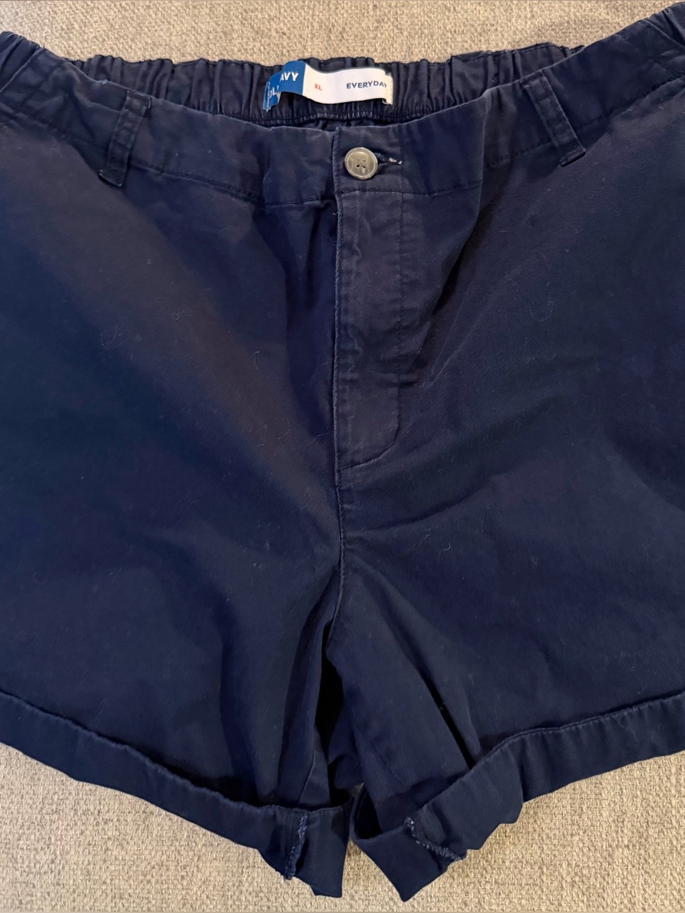 Old Navy Navy Blue Women’s Chino Shorts